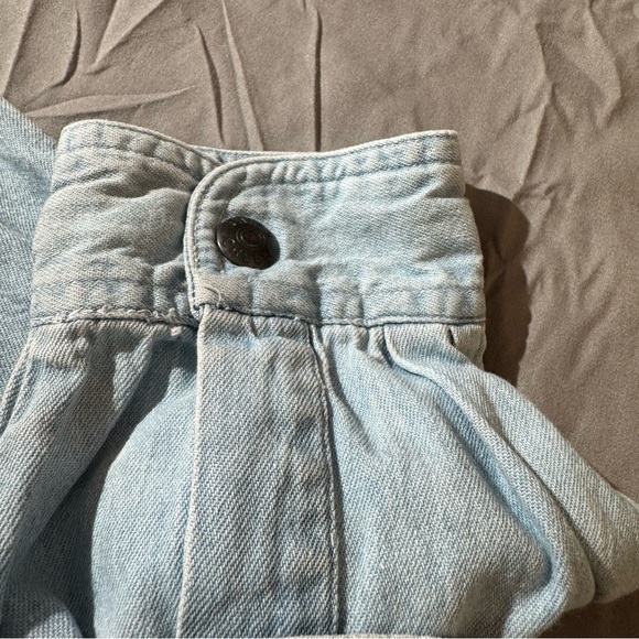 Falls Creek Light Blue Denim Shirt with snap buttons Size: XL - Picture 9 of 11